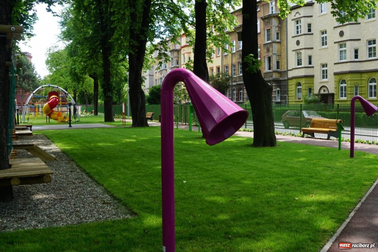 Zdjęcie w galerii na portalu naszraciborz.pl: W czwartek otwarcie Parku Jordanowskiego wiadomości z regionu