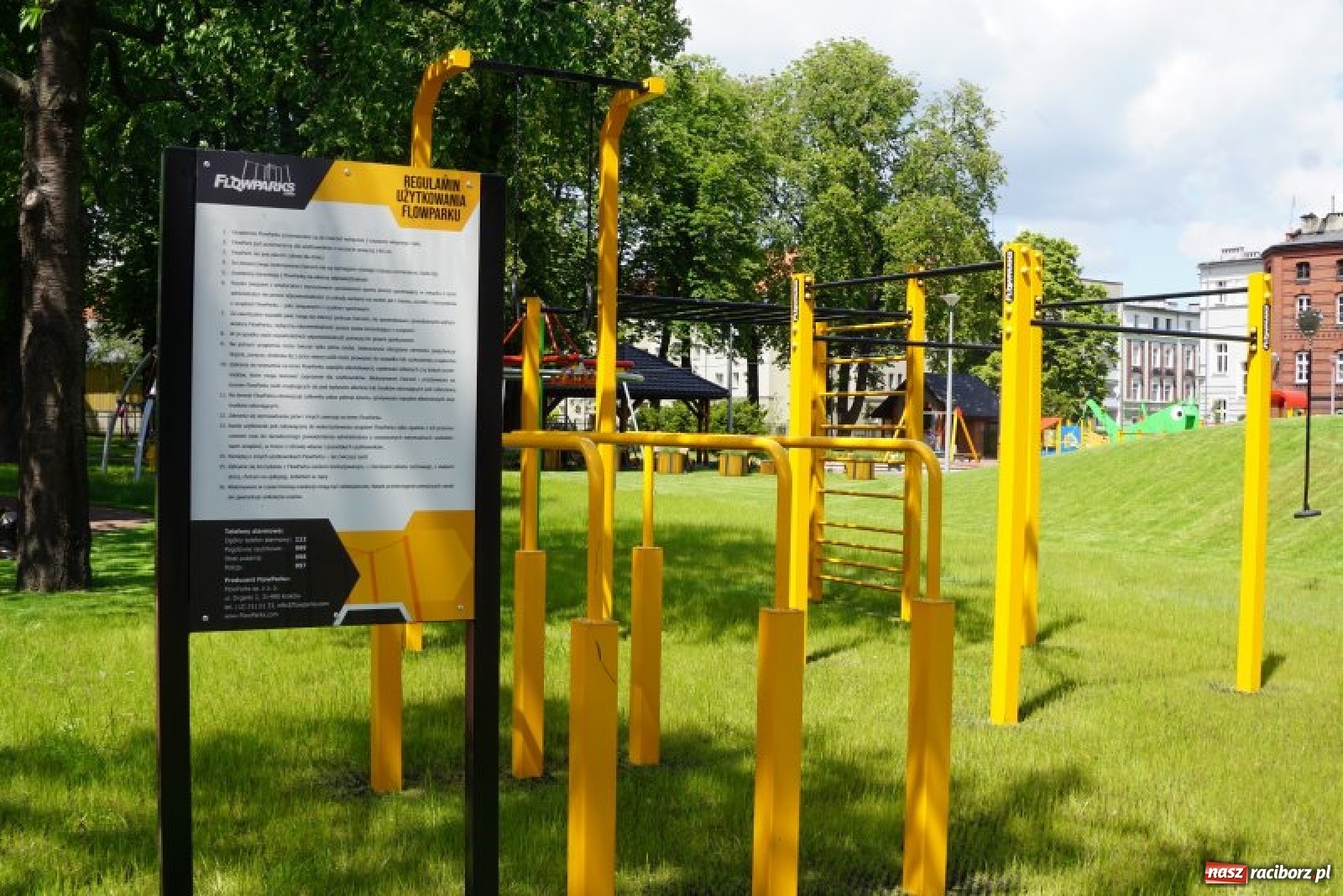 Zdjęcie w galerii na portalu naszraciborz.pl: W czwartek otwarcie Parku Jordanowskiego wiadomości z regionu