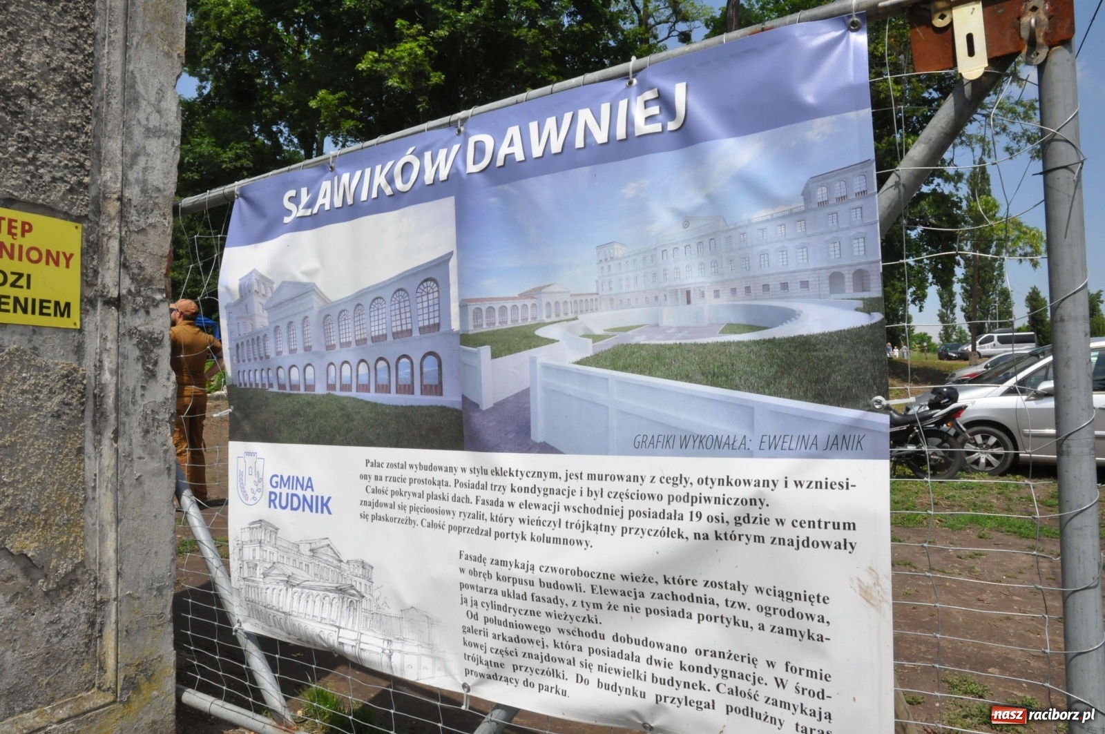 Zdjęcie w galerii na portalu naszraciborz.pl: Pałac w Sławikowie wraca do życia [FOTO i WIDEO]  wiadomości z regionu