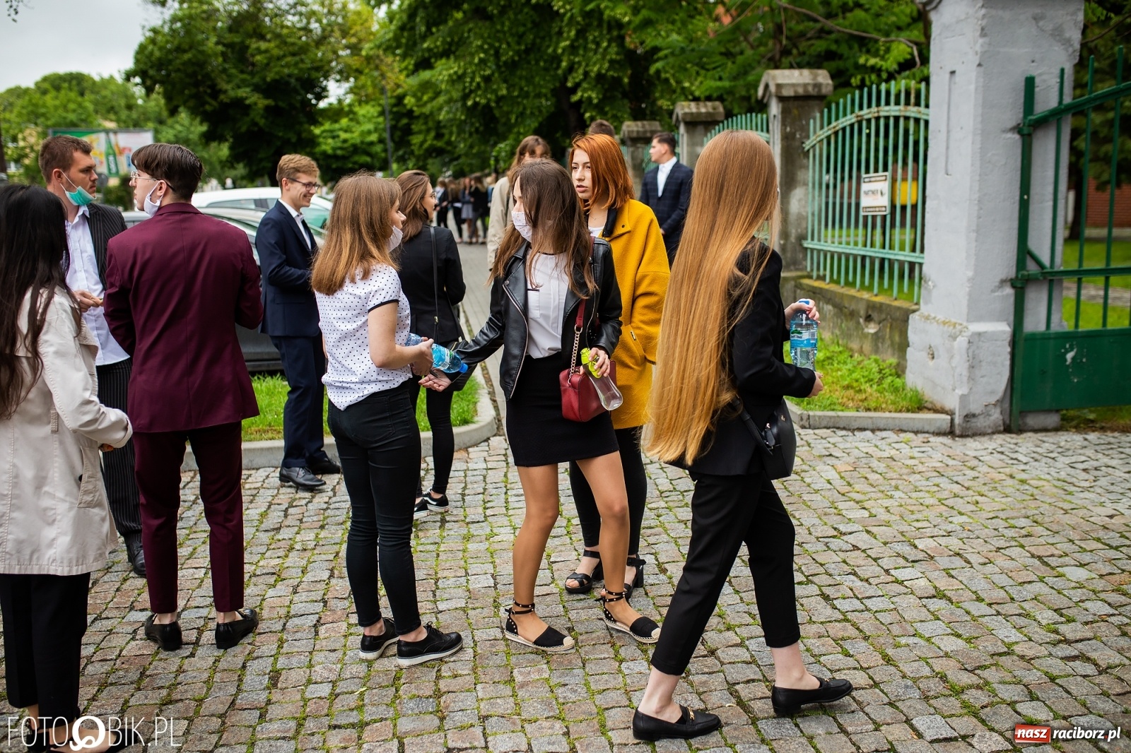 Zdjęcie w galerii na portalu naszraciborz.pl: Dziś ruszają matury. W raciborskich szkołach pełny reżim sanitarny  wiadomości z regionu
