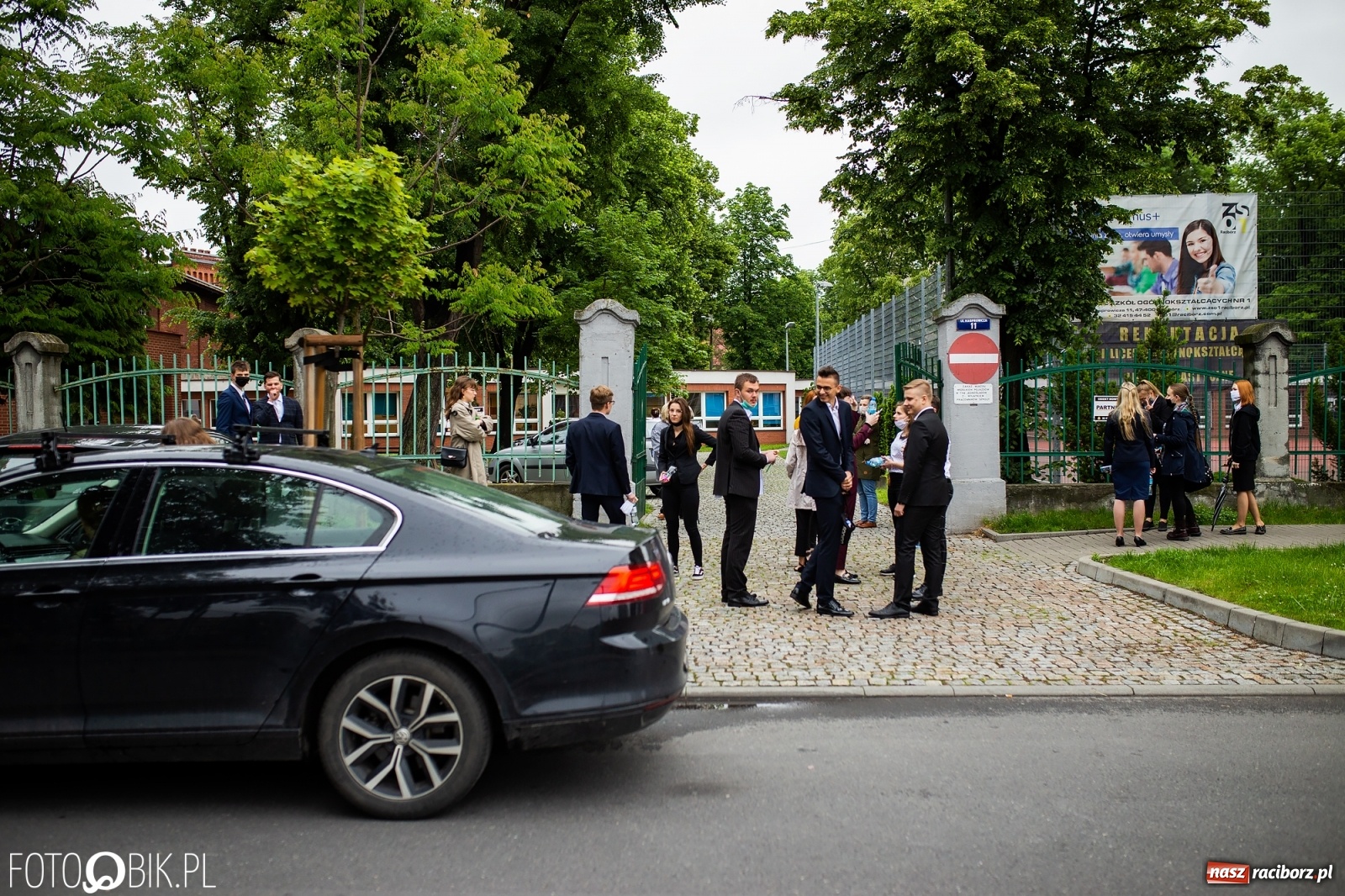 Zdjęcie w galerii na portalu naszraciborz.pl: Dziś ruszają matury. W raciborskich szkołach pełny reżim sanitarny  wiadomości z regionu