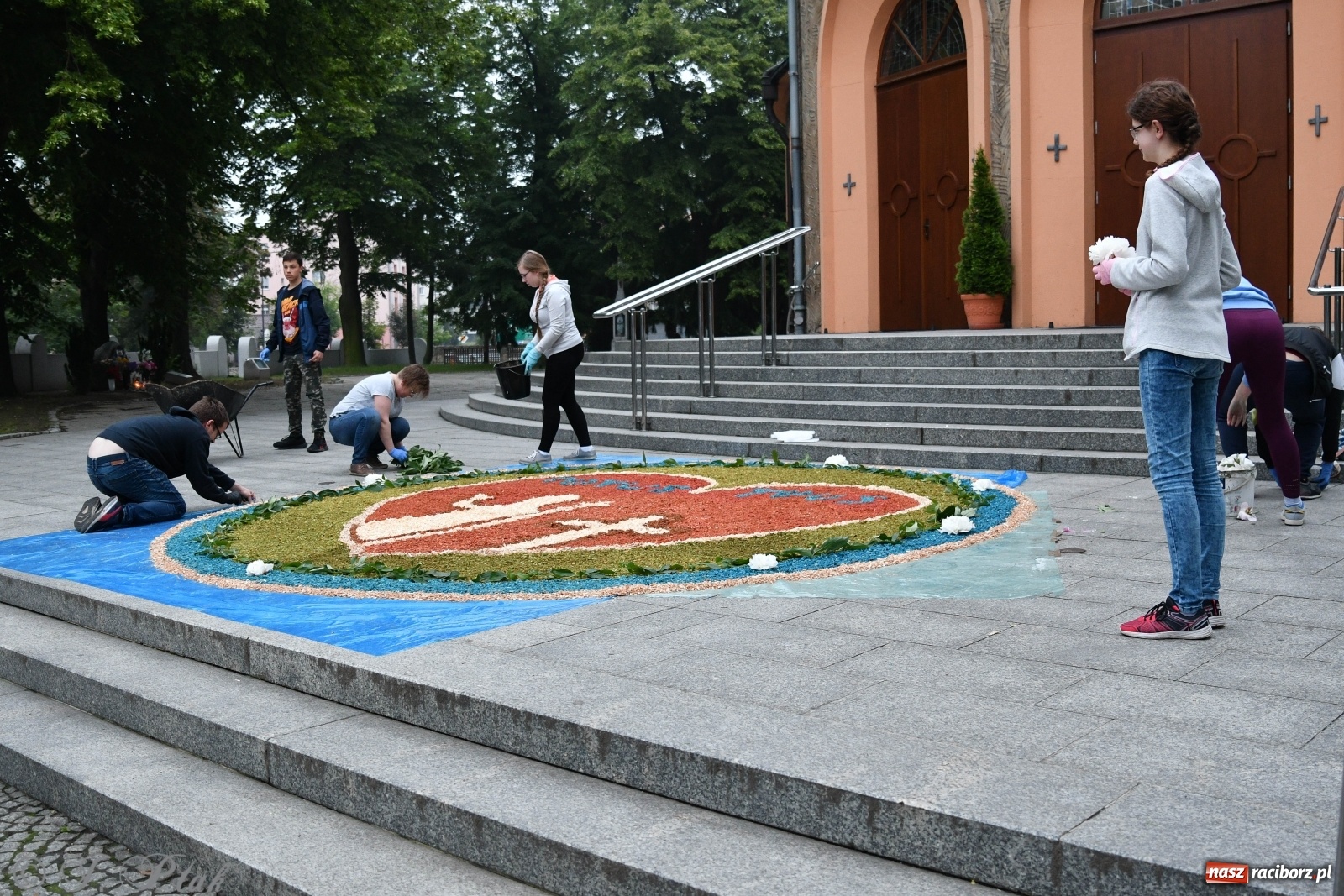 Zdjęcie w galerii na portalu naszraciborz.pl: Raciborskie Boże Ciało 2020 [FOTO] wiadomości z regionu