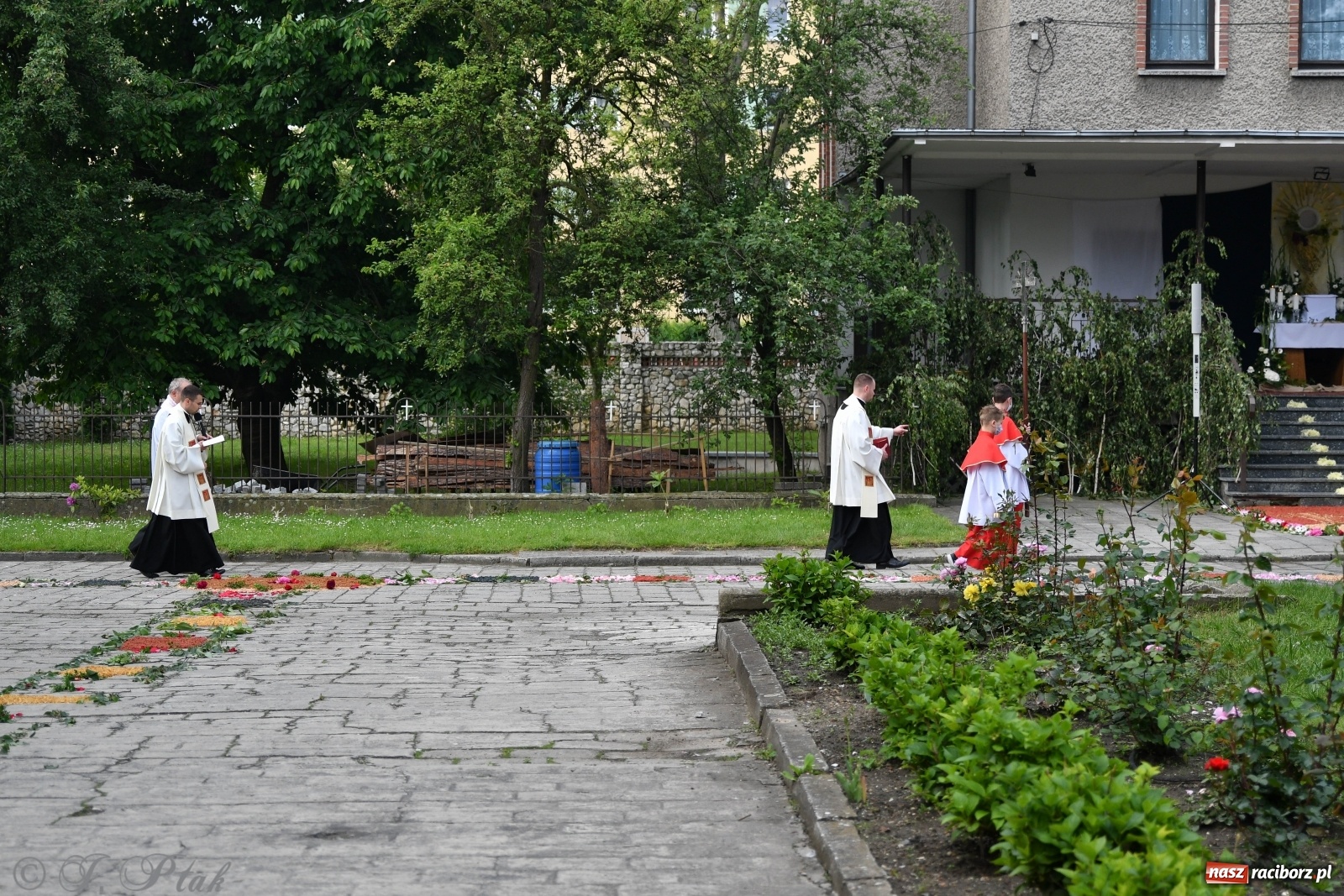 Zdjęcie w galerii na portalu naszraciborz.pl: Tak dziś przeżywano Boże Ciało w parafii Najświętszego Serca Pana Jezusa [FOTO i WIDEO]  wiadomości z regionu