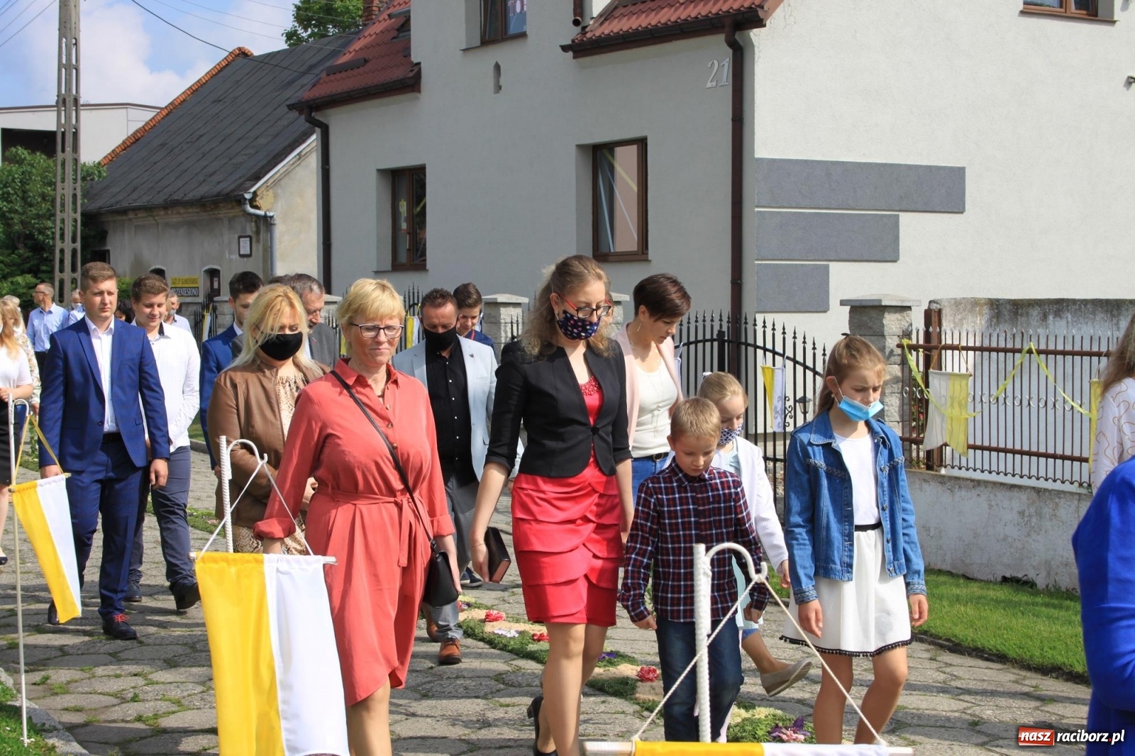 Zdjęcie w galerii na portalu naszraciborz.pl: W Wojnowicach Boże Ciało do czterech kaplic [FOTO] wiadomości z regionu
