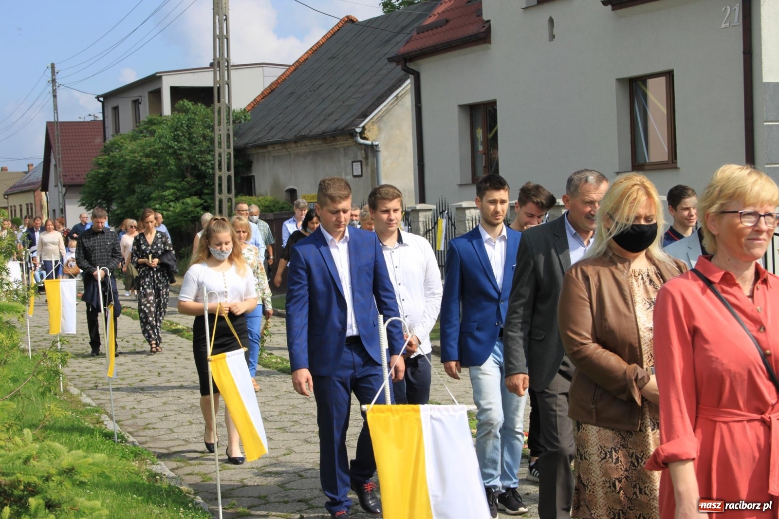 Zdjęcie w galerii na portalu naszraciborz.pl: W Wojnowicach Boże Ciało do czterech kaplic [FOTO] wiadomości z regionu