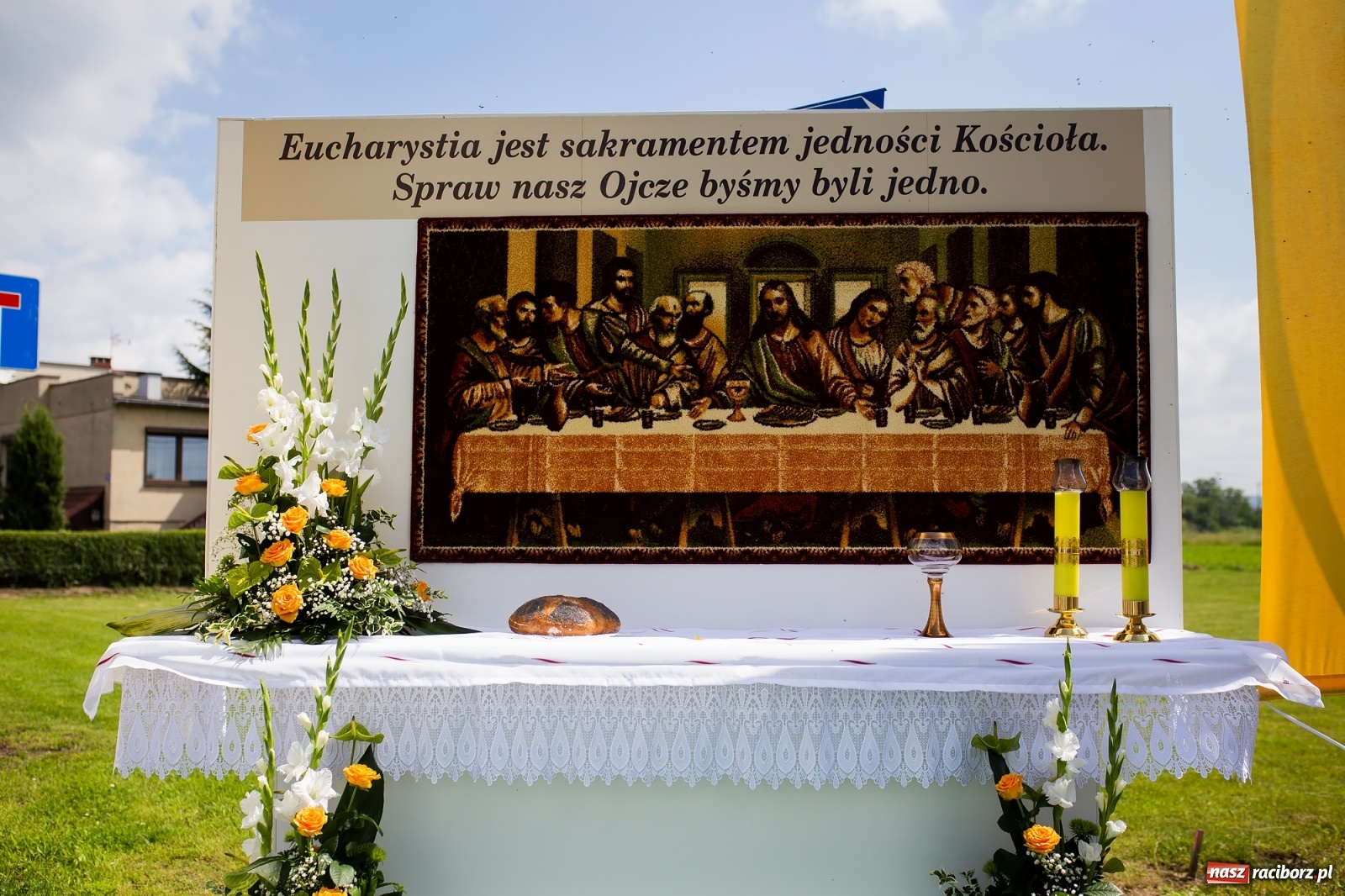 Zdjęcie w galerii na portalu naszraciborz.pl: W Studziennej z ołtarzami, ale bez procesji [FOTO] wiadomości z regionu