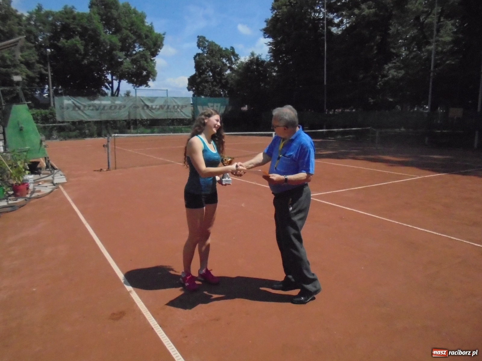 Zdjęcie w galerii na portalu naszraciborz.pl: Tenisowe zmagania o puchar prezesa TKKF Rafako wiadomości z regionu