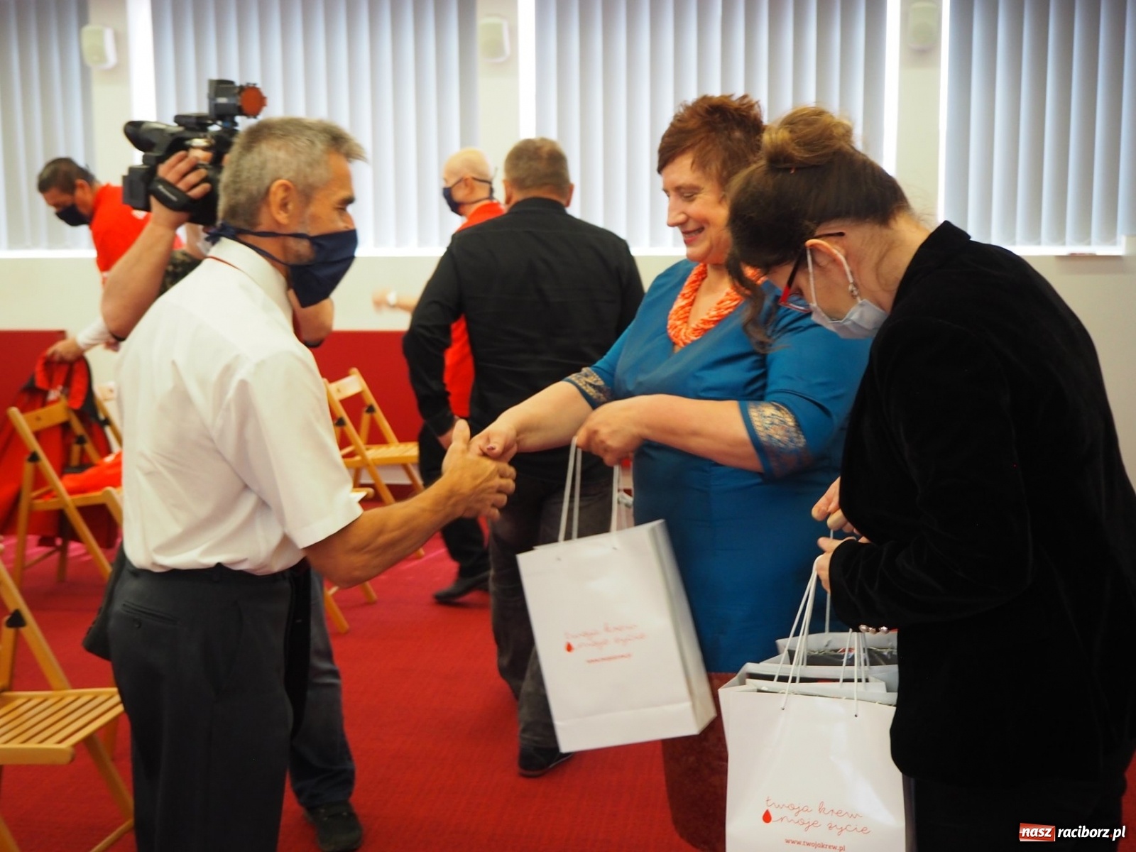 Zdjęcie w galerii na portalu naszraciborz.pl: Raciborskie obchody Dnia Krwiodawcy [WIDEO] wiadomości z regionu