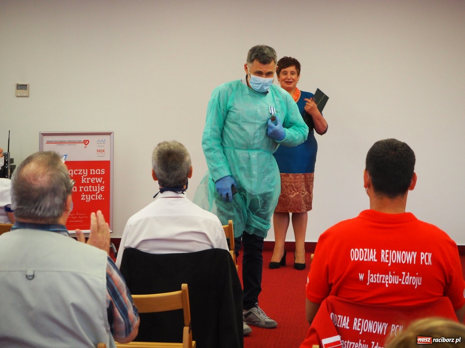 Zdjęcie w galerii na portalu naszraciborz.pl: Raciborskie obchody Dnia Krwiodawcy [WIDEO] wiadomości z regionu