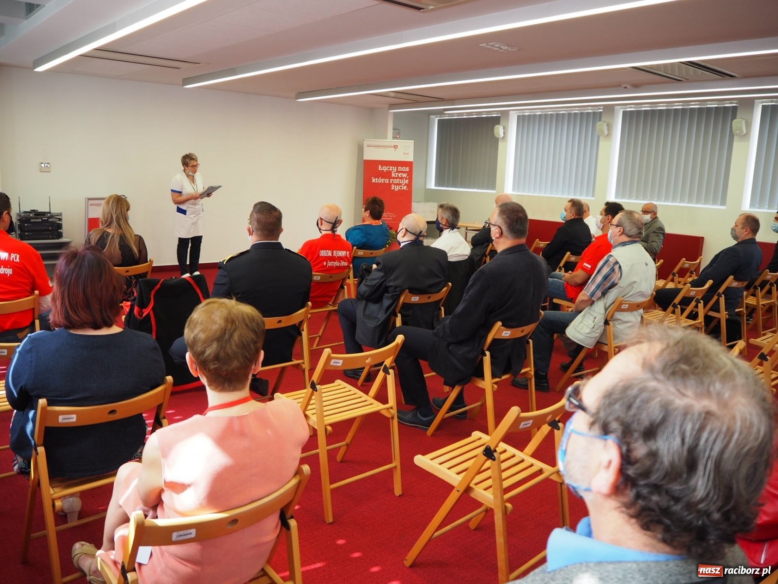 Zdjęcie w galerii na portalu naszraciborz.pl: Raciborskie obchody Dnia Krwiodawcy [WIDEO] wiadomości z regionu