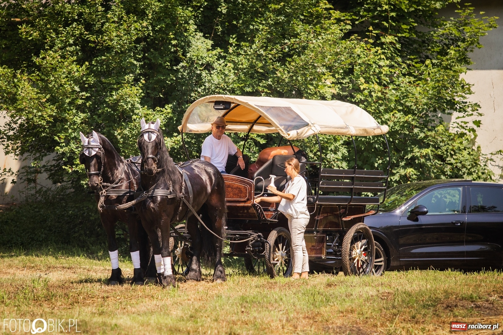 Zdjęcie w galerii na portalu naszraciborz.pl: II Konna Procesja św. Urbana w Łubowicach wiadomości z regionu
