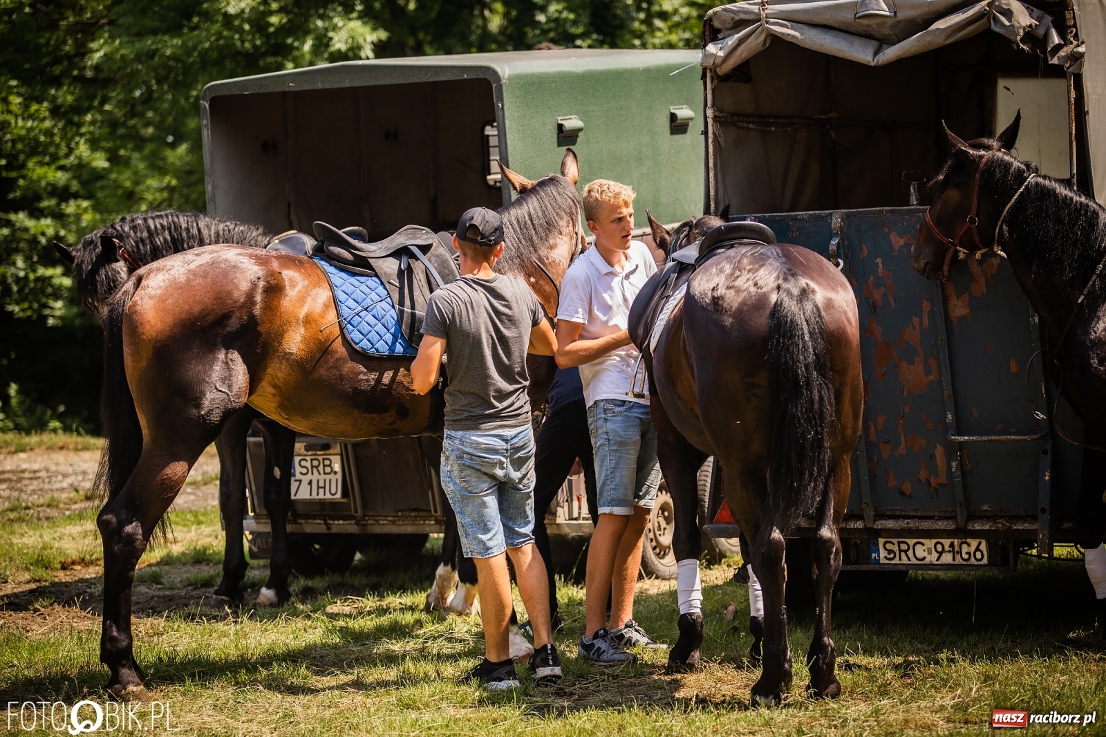 Zdjęcie w galerii na portalu naszraciborz.pl: II Konna Procesja św. Urbana w Łubowicach wiadomości z regionu