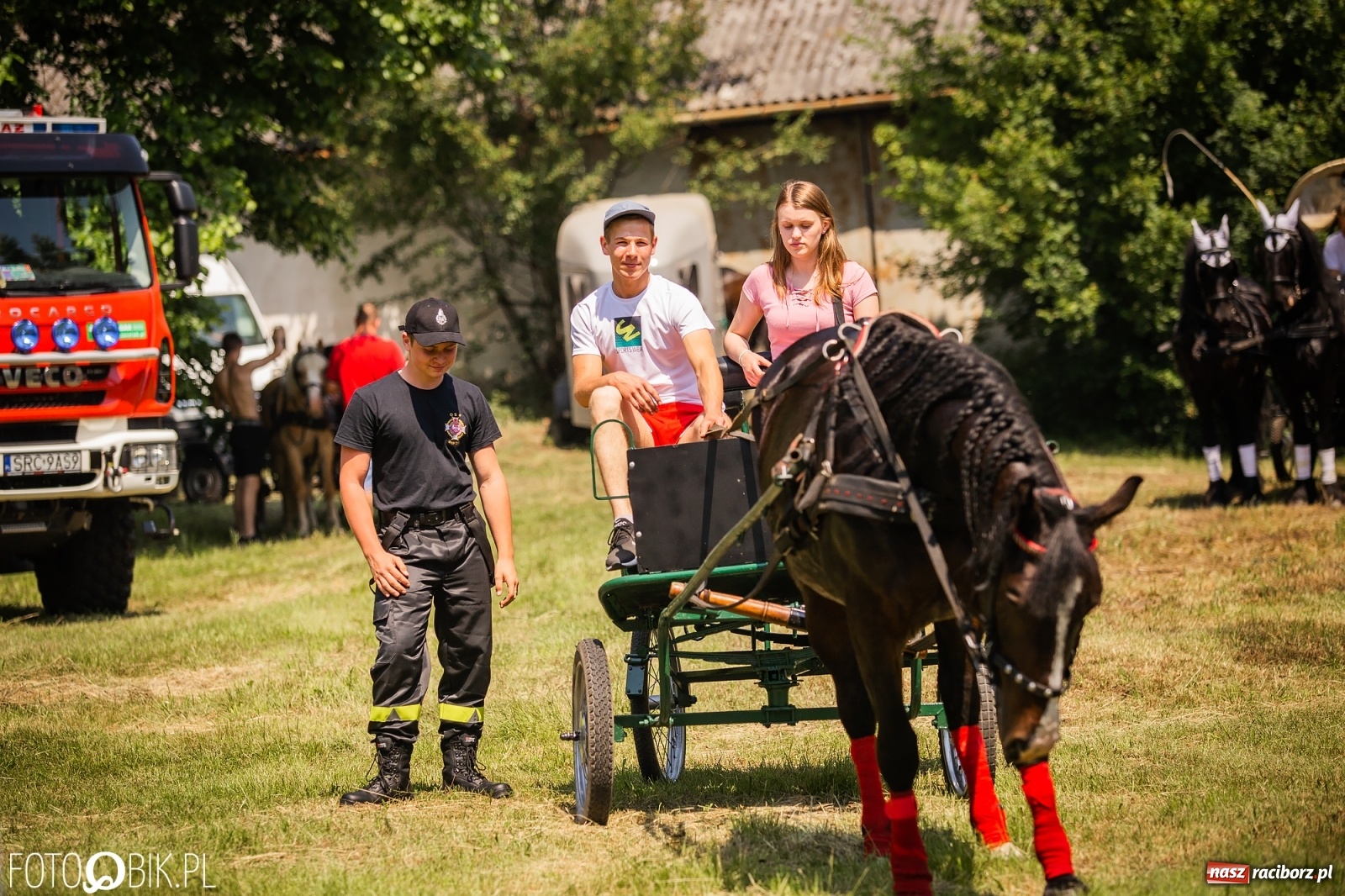 Zdjęcie w galerii na portalu naszraciborz.pl: II Konna Procesja św. Urbana w Łubowicach wiadomości z regionu