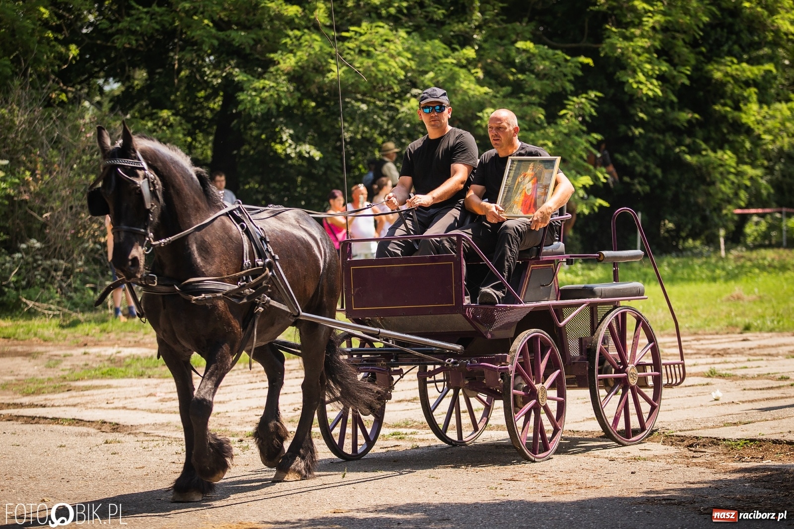 Zdjęcie w galerii na portalu naszraciborz.pl: II Konna Procesja św. Urbana w Łubowicach wiadomości z regionu