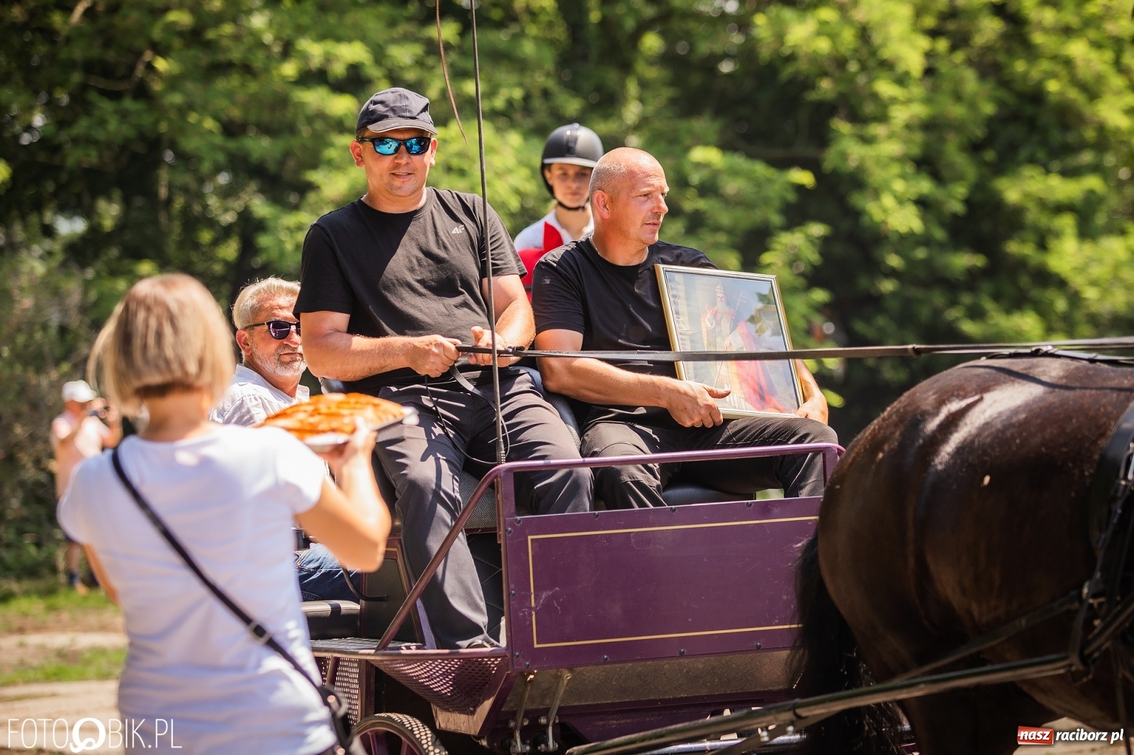 Zdjęcie w galerii na portalu naszraciborz.pl: II Konna Procesja św. Urbana w Łubowicach wiadomości z regionu
