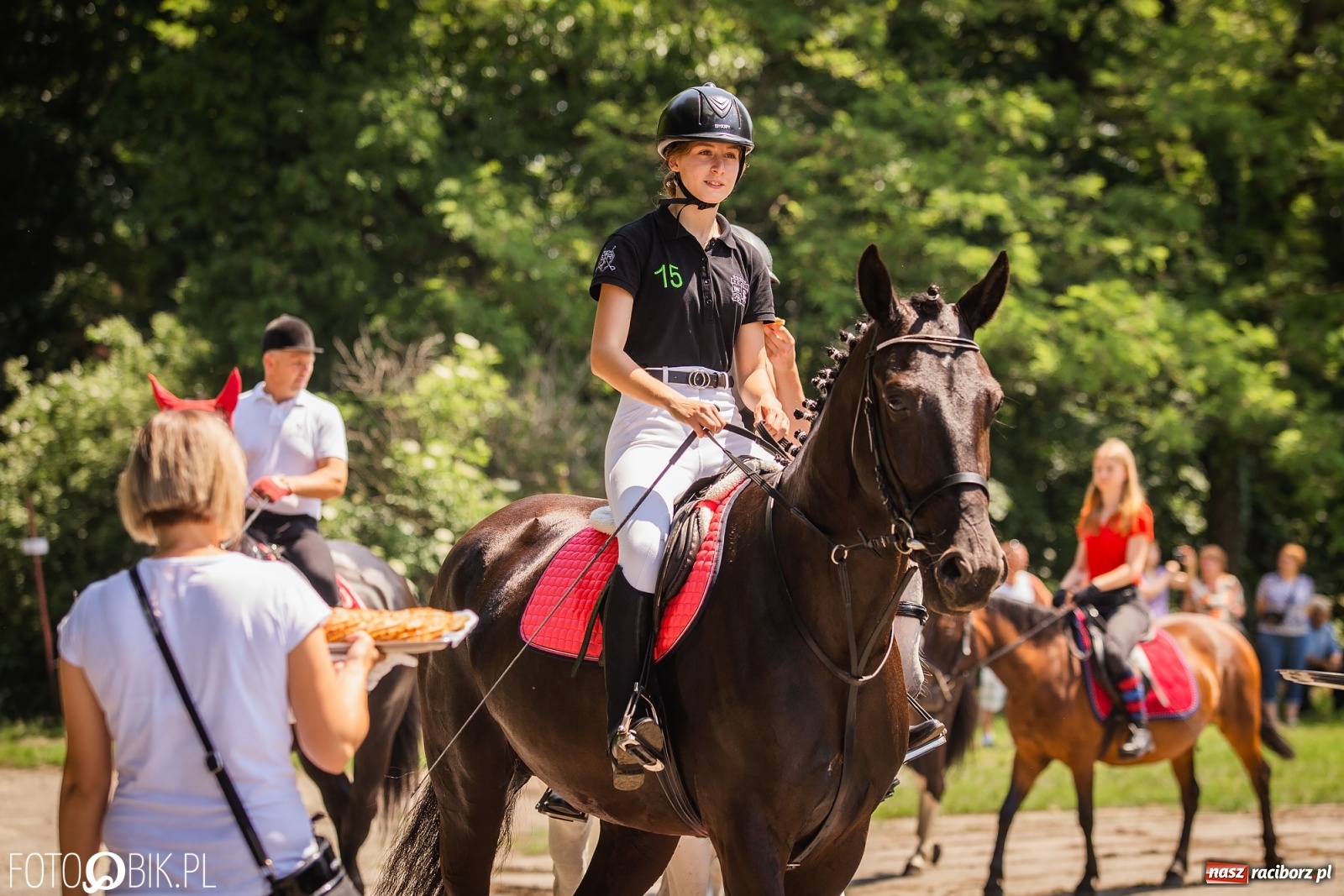 Zdjęcie w galerii na portalu naszraciborz.pl: II Konna Procesja św. Urbana w Łubowicach wiadomości z regionu