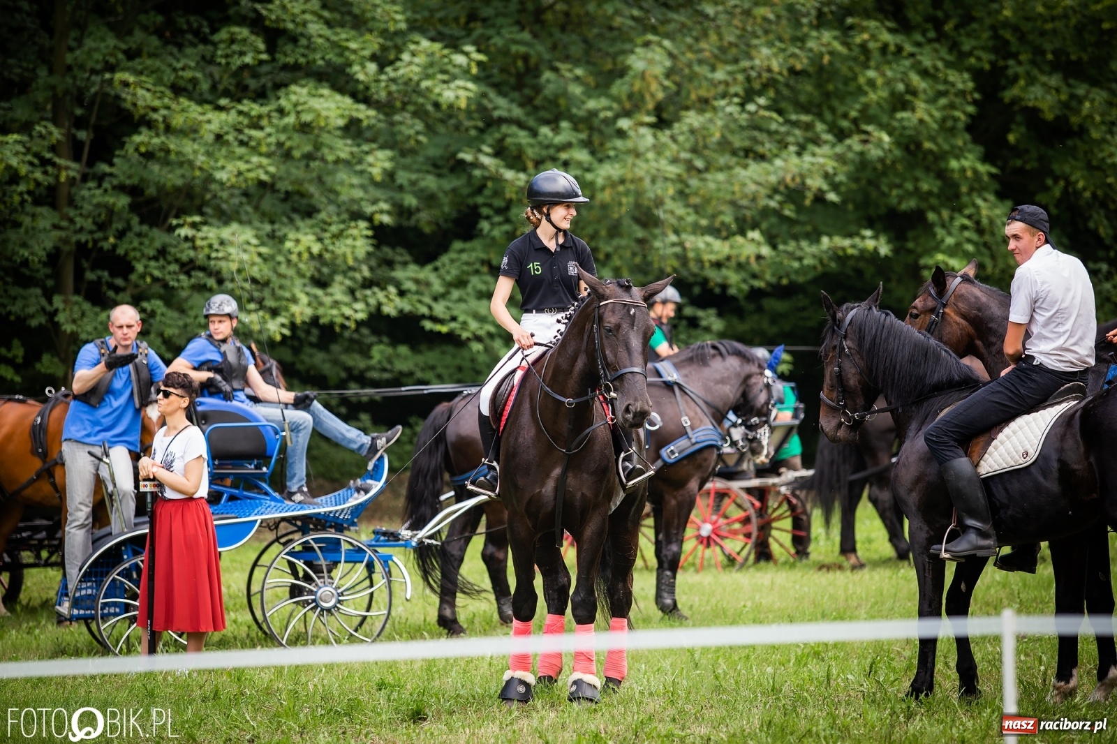 Zdjęcie w galerii na portalu naszraciborz.pl: II Konna Procesja św. Urbana w Łubowicach wiadomości z regionu