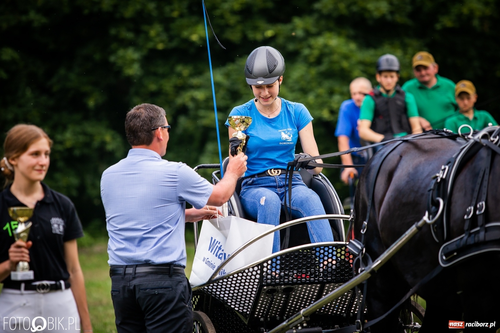 Zdjęcie w galerii na portalu naszraciborz.pl: II Konna Procesja św. Urbana w Łubowicach wiadomości z regionu