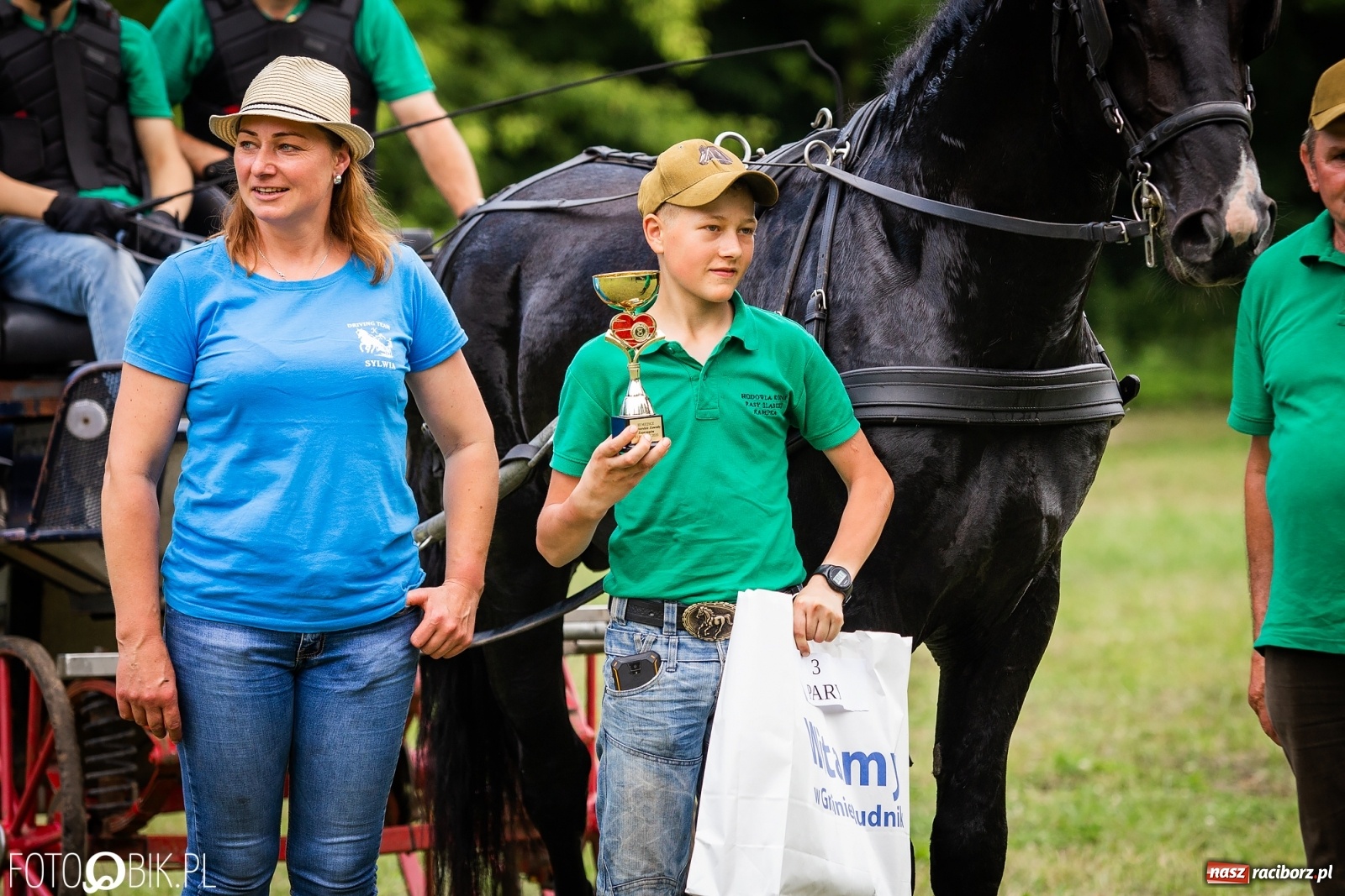 Zdjęcie w galerii na portalu naszraciborz.pl: II Konna Procesja św. Urbana w Łubowicach wiadomości z regionu