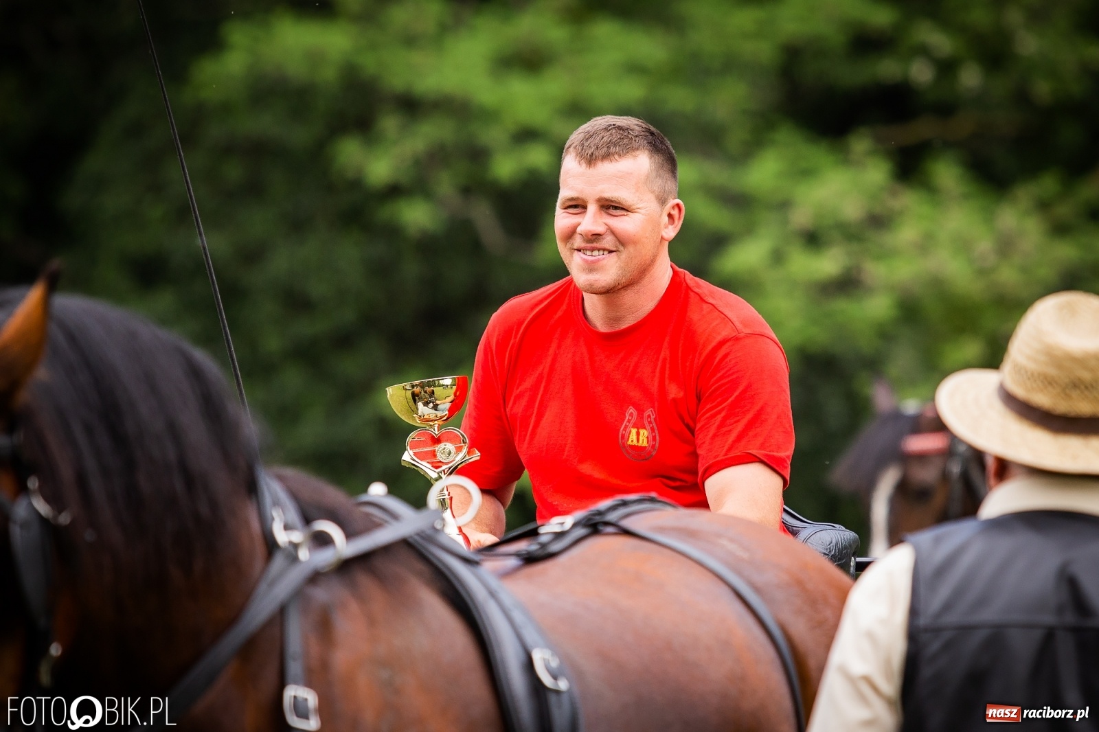 Zdjęcie w galerii na portalu naszraciborz.pl: II Konna Procesja św. Urbana w Łubowicach wiadomości z regionu