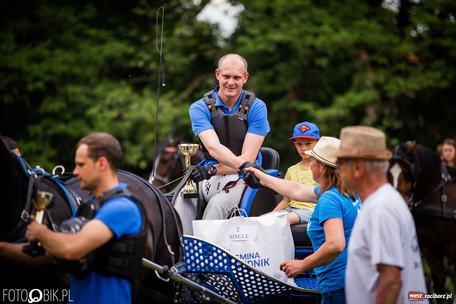 Zdjęcie w galerii na portalu naszraciborz.pl: II Konna Procesja św. Urbana w Łubowicach wiadomości z regionu