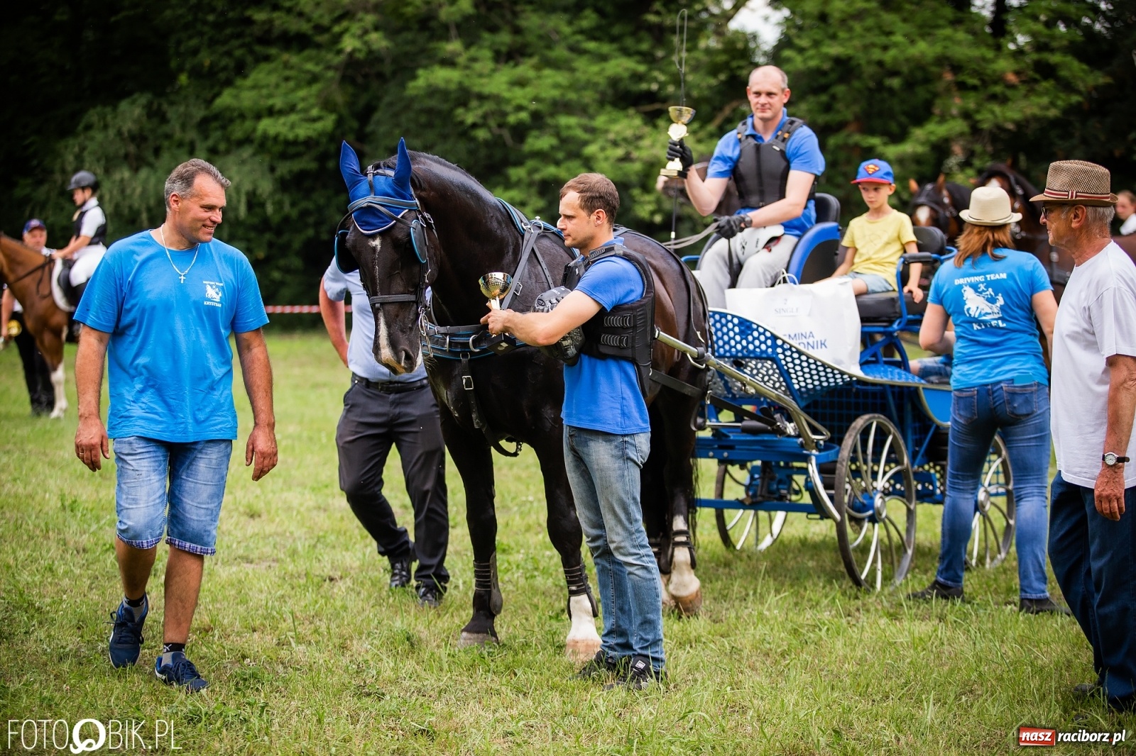 Zdjęcie w galerii na portalu naszraciborz.pl: II Konna Procesja św. Urbana w Łubowicach wiadomości z regionu
