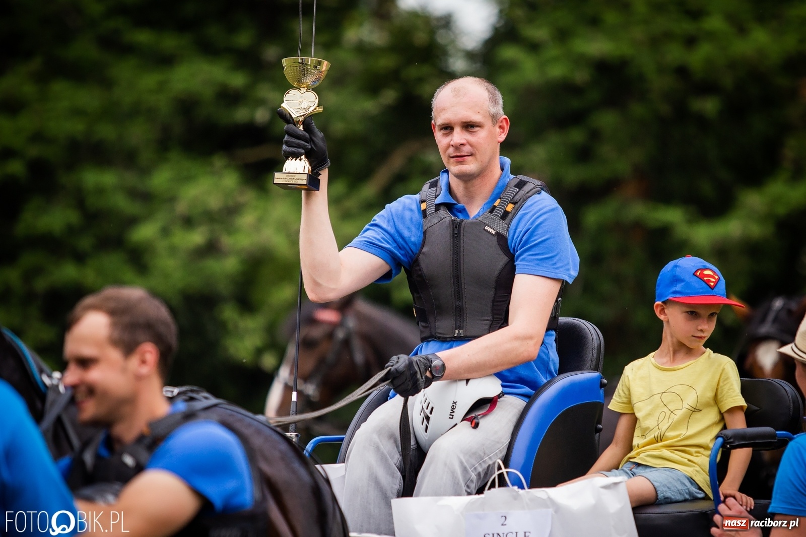 Zdjęcie w galerii na portalu naszraciborz.pl: II Konna Procesja św. Urbana w Łubowicach wiadomości z regionu