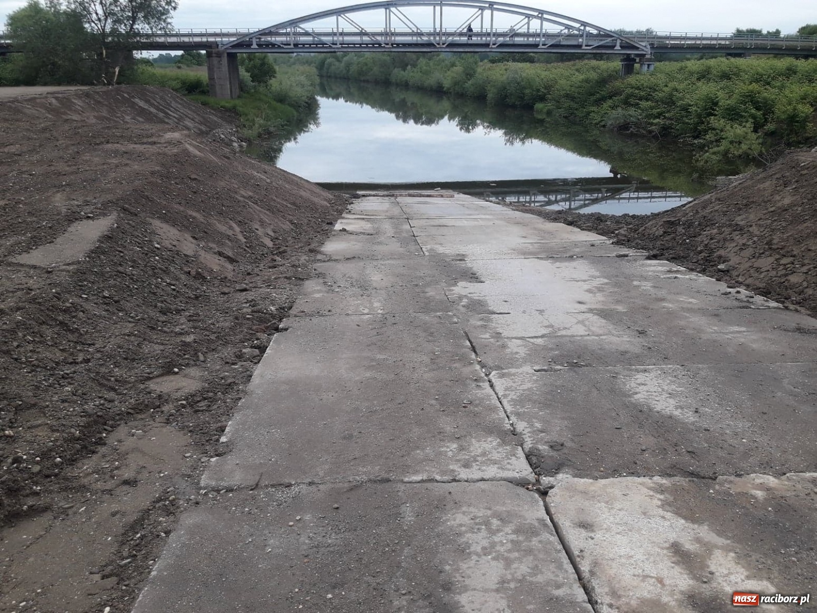 Zdjęcie w galerii na portalu naszraciborz.pl: Racibórz ma nowe miejsca do wodowania jednostek pływających [FOTO] wiadomości z regionu