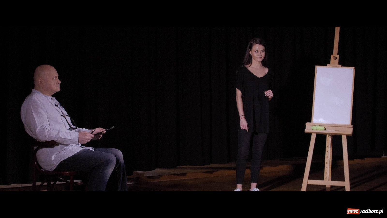 Zdjęcie w galerii na portalu naszraciborz.pl: Projekt Kultura:on/off w RCK. Praca na planie wre wiadomości z regionu