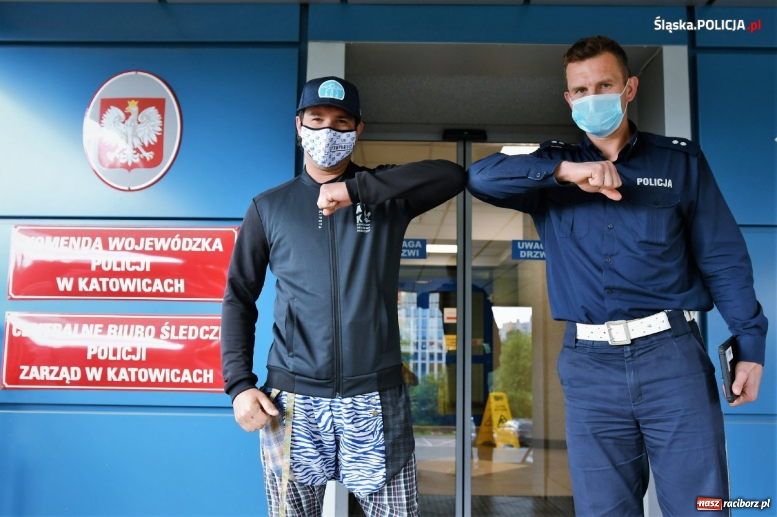 Zdjęcie w galerii na portalu naszraciborz.pl: Posłuchaj znanego człowieka. Ruszyła nowa kampania śląskiej policji wiadomości z regionu