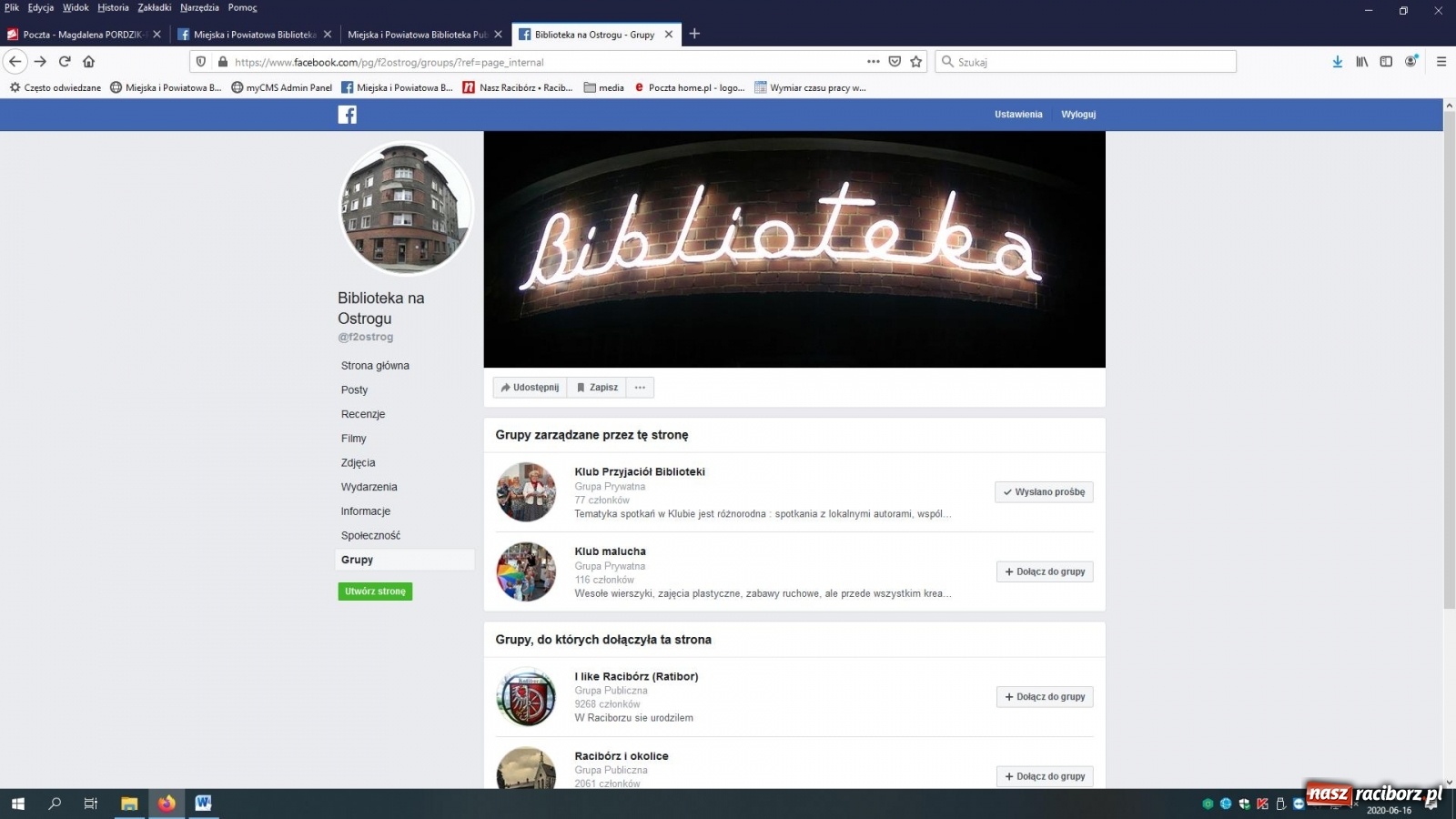 Zdjęcie w galerii na portalu naszraciborz.pl: Biblioteka na Ostrogu i przy Żorskiej online wiadomości z regionu