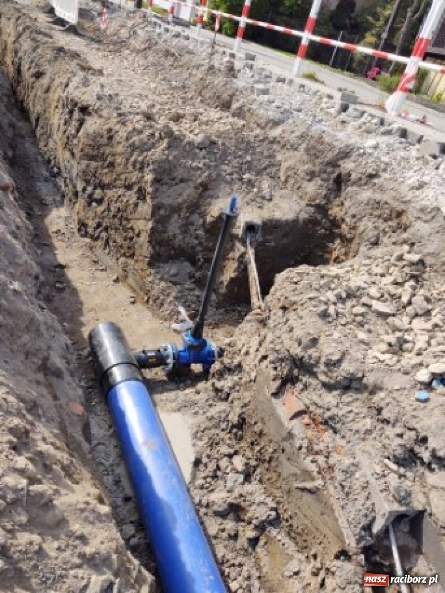 Zdjęcie w galerii na portalu naszraciborz.pl: Wodociągi Raciborskie zakończyły prace na Bosackiej i Armii Krajowej  wiadomości z regionu