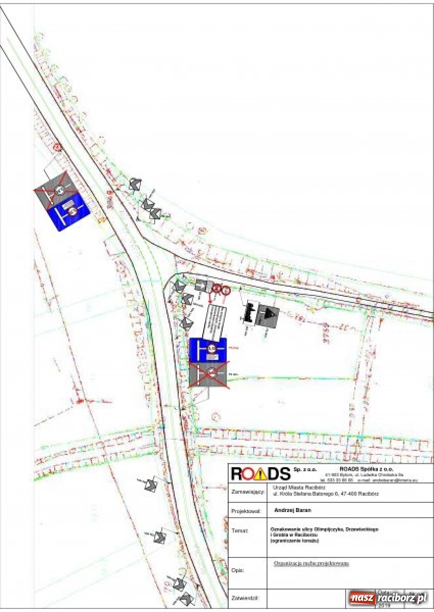 Zdjęcie w galerii na portalu naszraciborz.pl: Zmiany w organizacji ruchu w Markowicach wiadomości z regionu