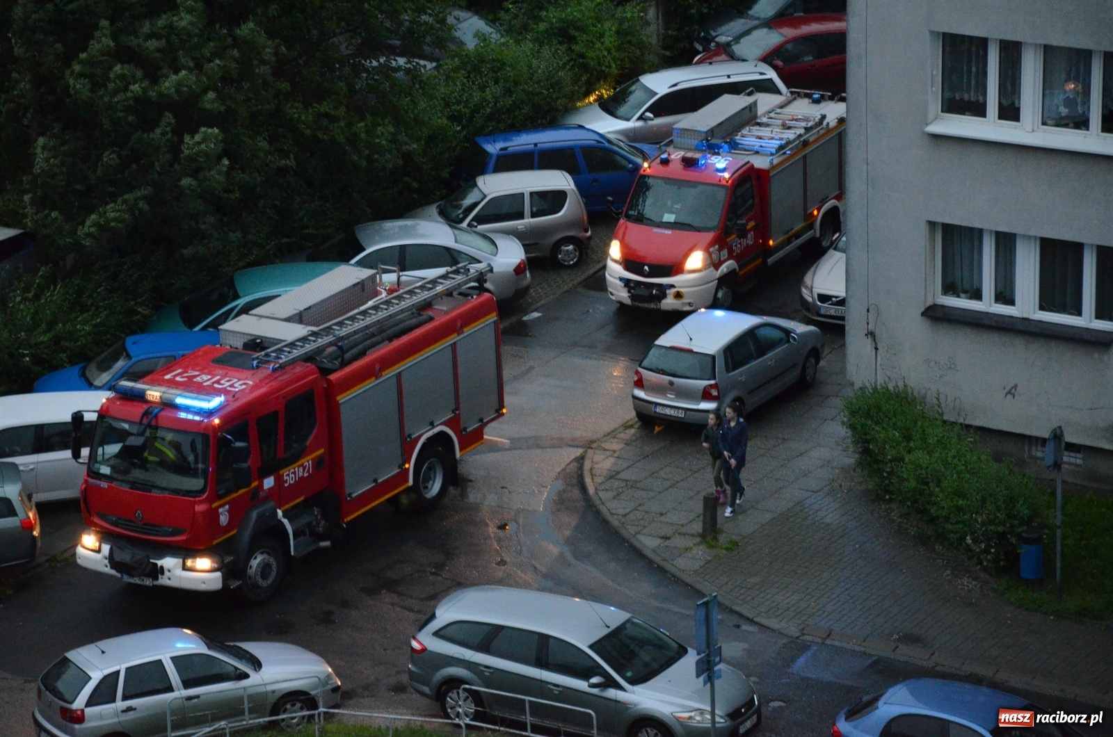 Zdjęcie w galerii na portalu naszraciborz.pl: Pożar, podtopienia, powalone drzewa i alarmy fałszywe, czyli weekend raciborskich strażaków wiadomości z regionu