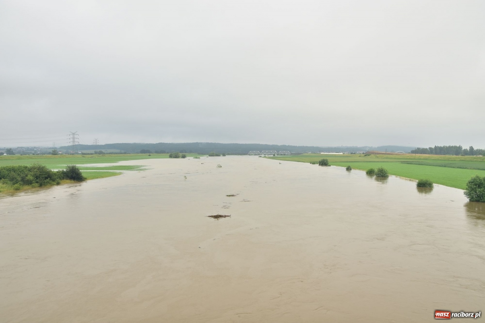 Zdjęcie w galerii na portalu naszraciborz.pl: Odra już stabilna. To był pomruk rzeki. Do wielkiej powodzi daleko [FOTO]  wiadomości z regionu