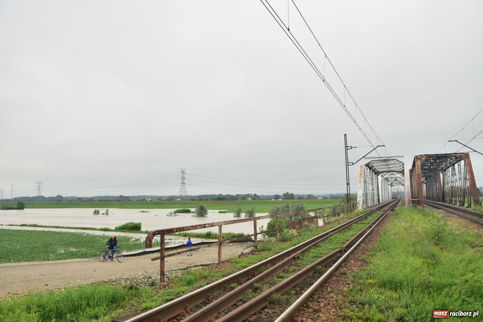 Zdjęcie w galerii na portalu naszraciborz.pl: Odra już stabilna. To był pomruk rzeki. Do wielkiej powodzi daleko [FOTO]  wiadomości z regionu