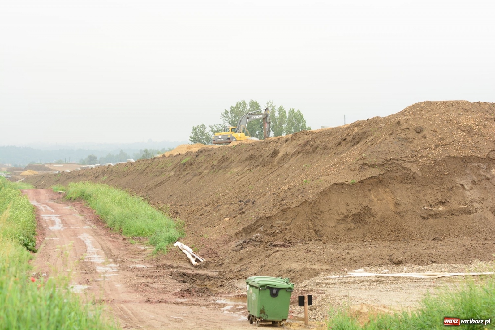 Zdjęcie w galerii na portalu naszraciborz.pl: Raport z budowy wschodniej obwodnicy Raciborza  wiadomości z regionu
