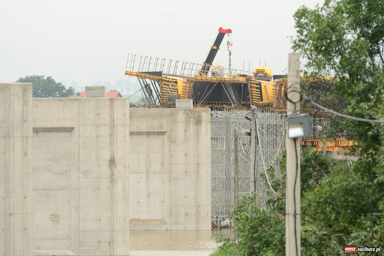 Zdjęcie w galerii na portalu naszraciborz.pl: Raport z budowy wschodniej obwodnicy Raciborza  wiadomości z regionu