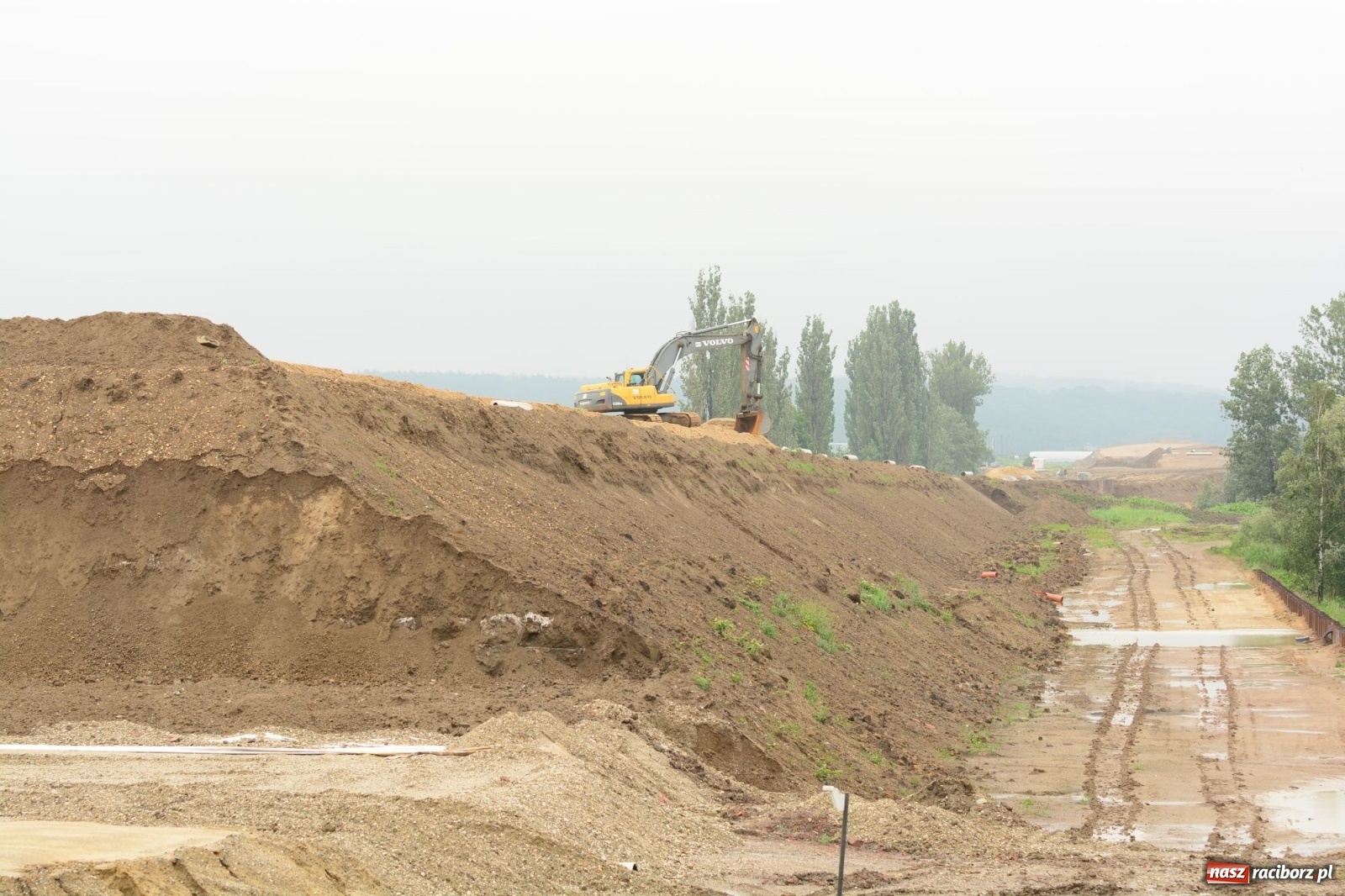Zdjęcie w galerii na portalu naszraciborz.pl: Raport z budowy wschodniej obwodnicy Raciborza  wiadomości z regionu