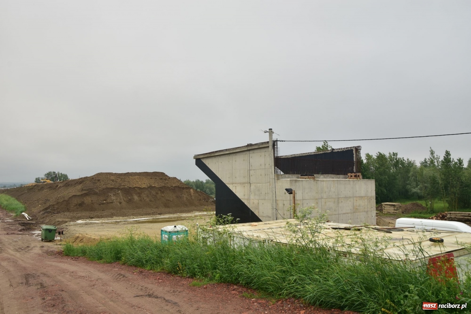 Zdjęcie w galerii na portalu naszraciborz.pl: Raport z budowy wschodniej obwodnicy Raciborza  wiadomości z regionu