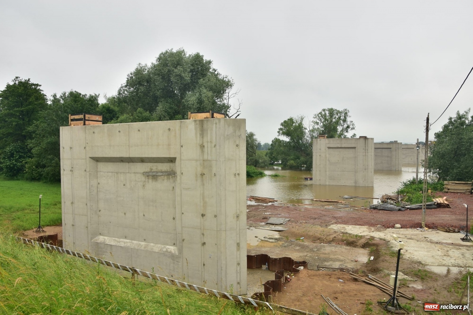 Zdjęcie w galerii na portalu naszraciborz.pl: Raport z budowy wschodniej obwodnicy Raciborza  wiadomości z regionu
