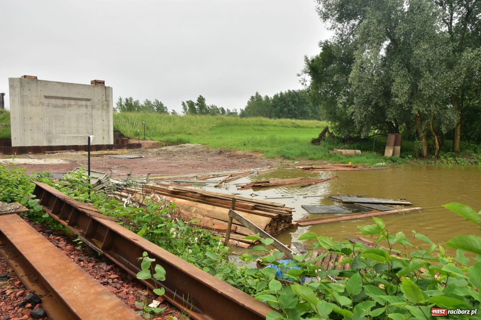 Zdjęcie w galerii na portalu naszraciborz.pl: Raport z budowy wschodniej obwodnicy Raciborza  wiadomości z regionu