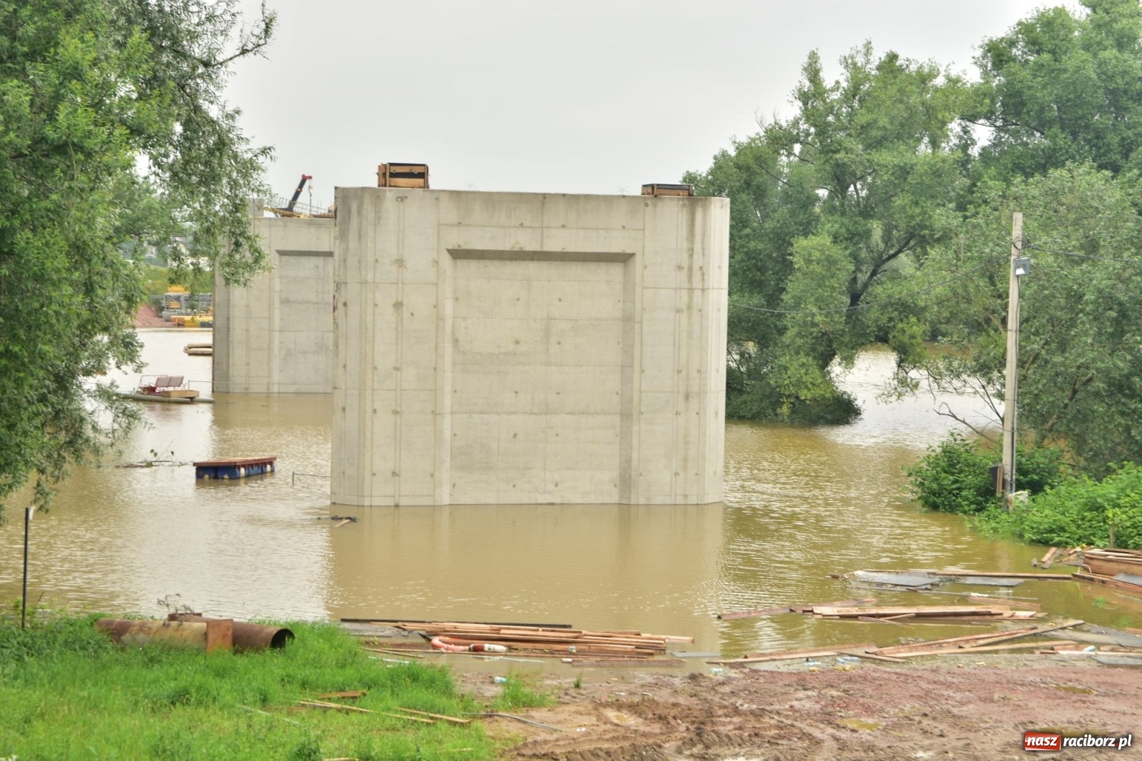 Zdjęcie w galerii na portalu naszraciborz.pl: Raport z budowy wschodniej obwodnicy Raciborza  wiadomości z regionu