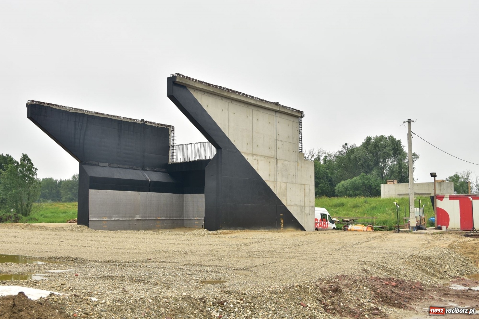 Zdjęcie w galerii na portalu naszraciborz.pl: Raport z budowy wschodniej obwodnicy Raciborza  wiadomości z regionu