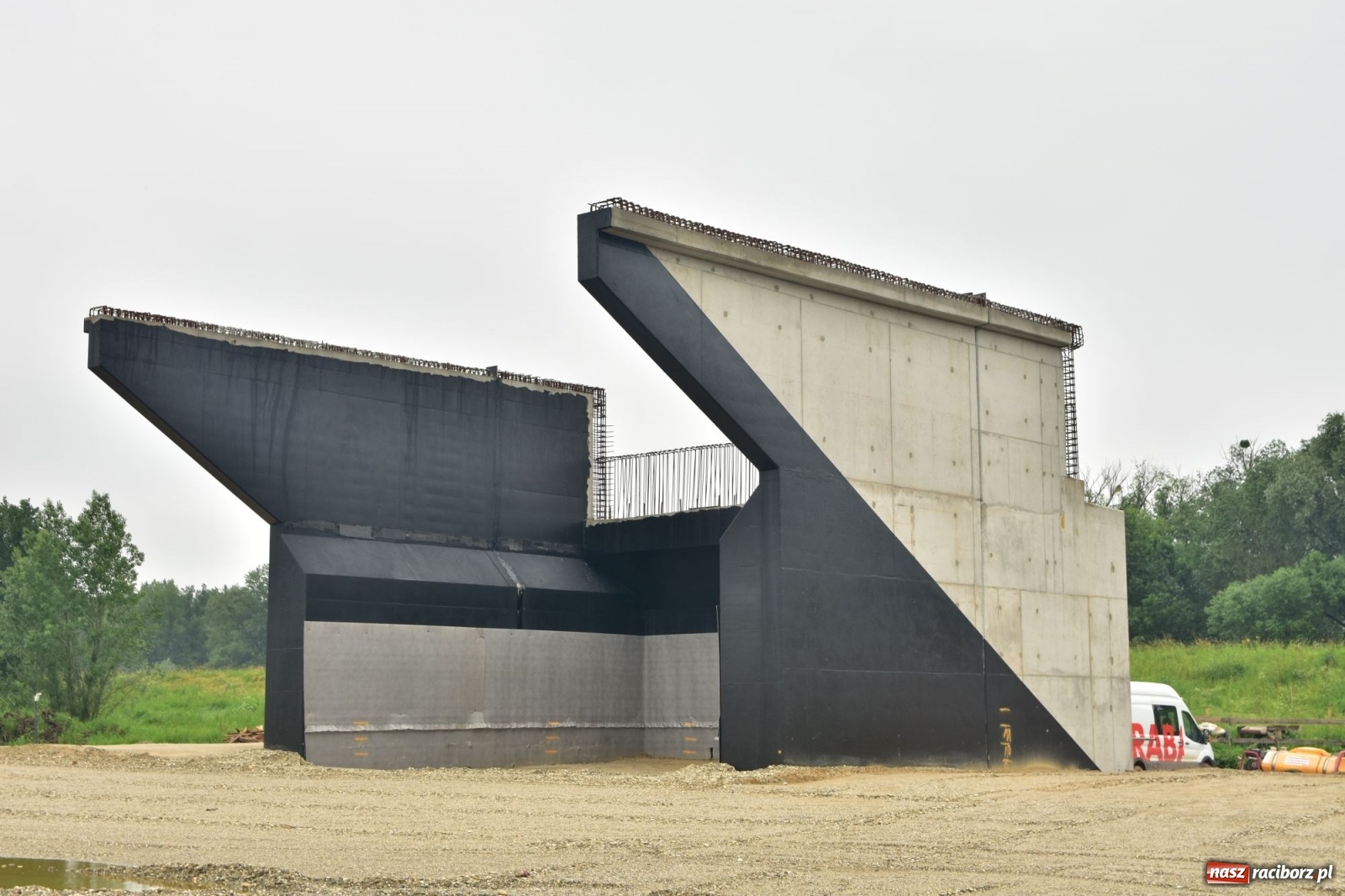 Zdjęcie w galerii na portalu naszraciborz.pl: Raport z budowy wschodniej obwodnicy Raciborza  wiadomości z regionu