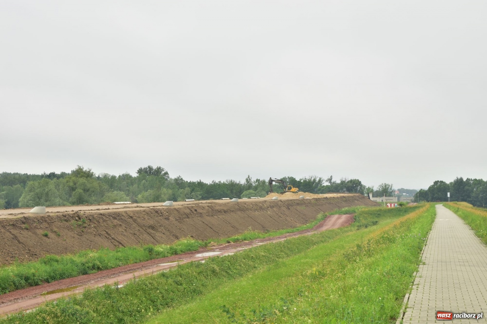 Zdjęcie w galerii na portalu naszraciborz.pl: Raport z budowy wschodniej obwodnicy Raciborza  wiadomości z regionu