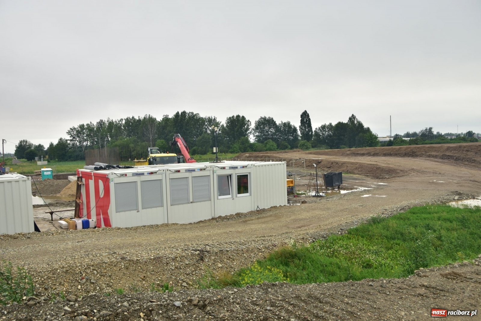 Zdjęcie w galerii na portalu naszraciborz.pl: Raport z budowy wschodniej obwodnicy Raciborza  wiadomości z regionu