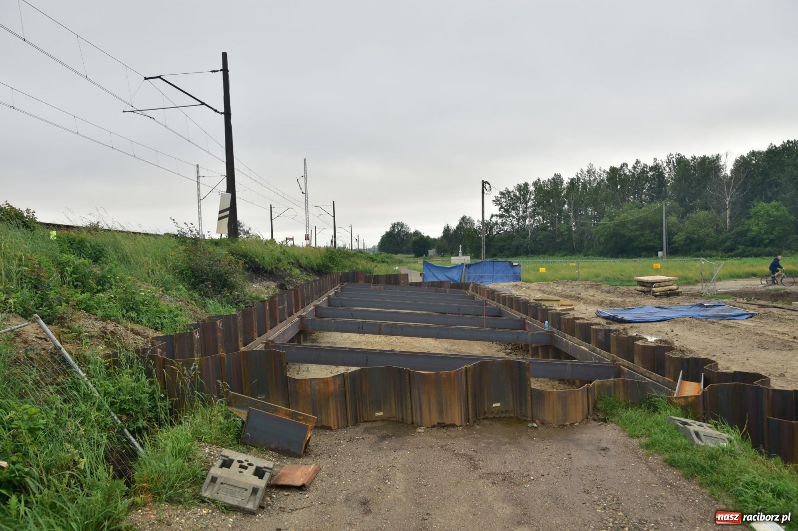 Zdjęcie w galerii na portalu naszraciborz.pl: Raport z budowy wschodniej obwodnicy Raciborza  wiadomości z regionu