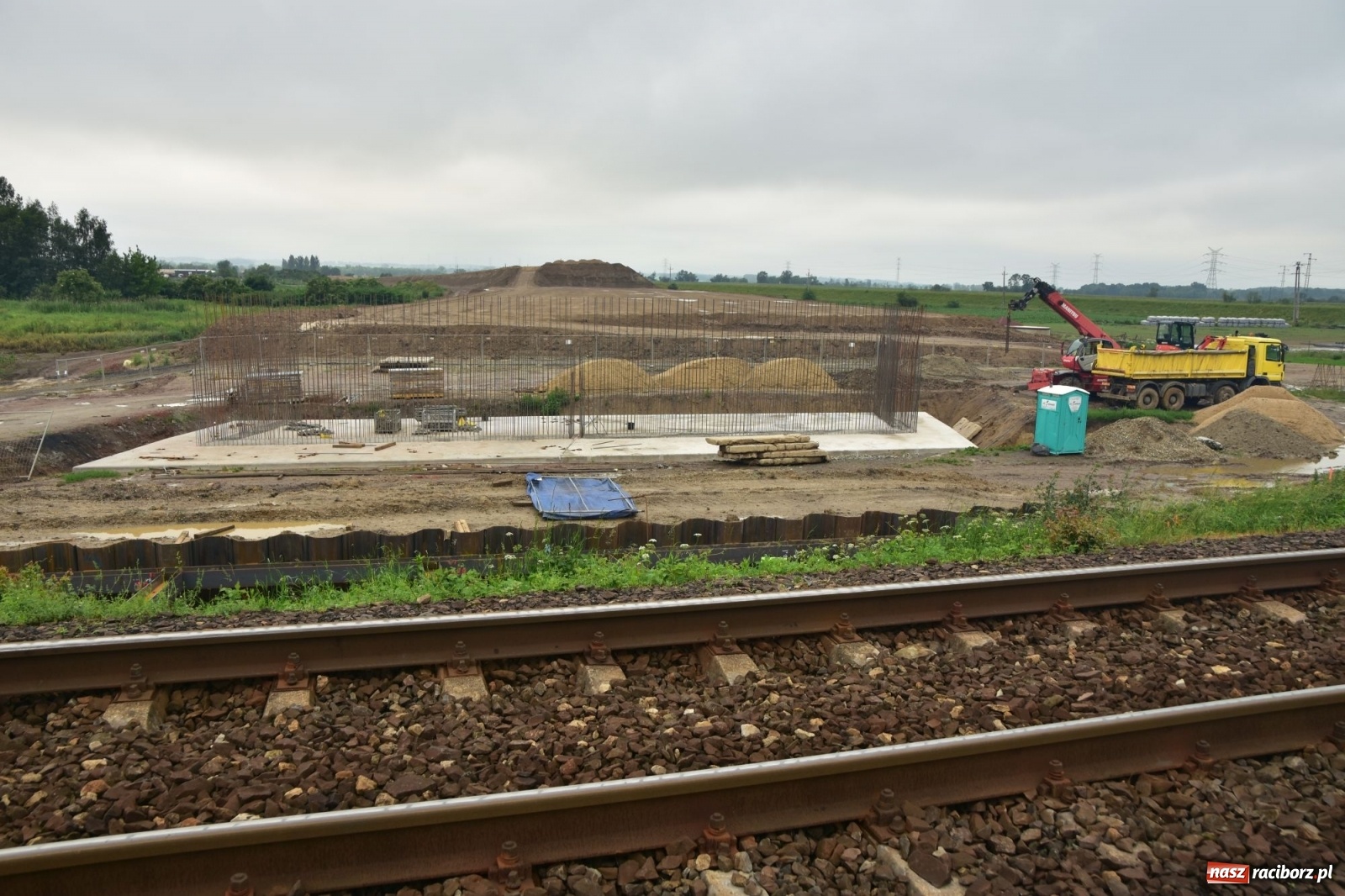 Zdjęcie w galerii na portalu naszraciborz.pl: Raport z budowy wschodniej obwodnicy Raciborza  wiadomości z regionu