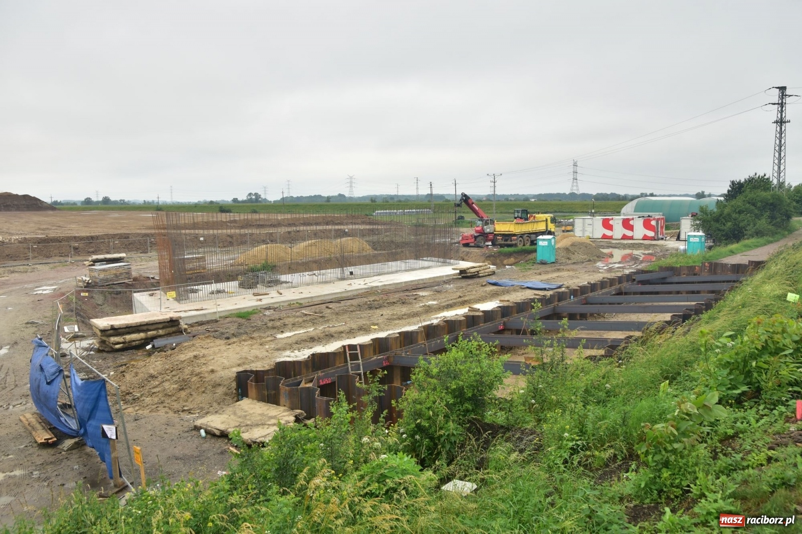 Zdjęcie w galerii na portalu naszraciborz.pl: Raport z budowy wschodniej obwodnicy Raciborza  wiadomości z regionu